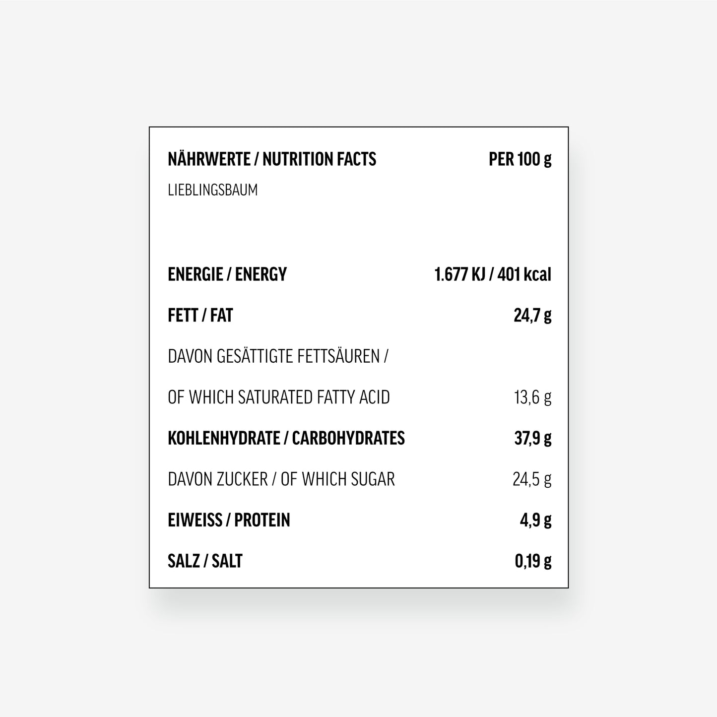 LIEBLINGSBAUM Baumkuchen