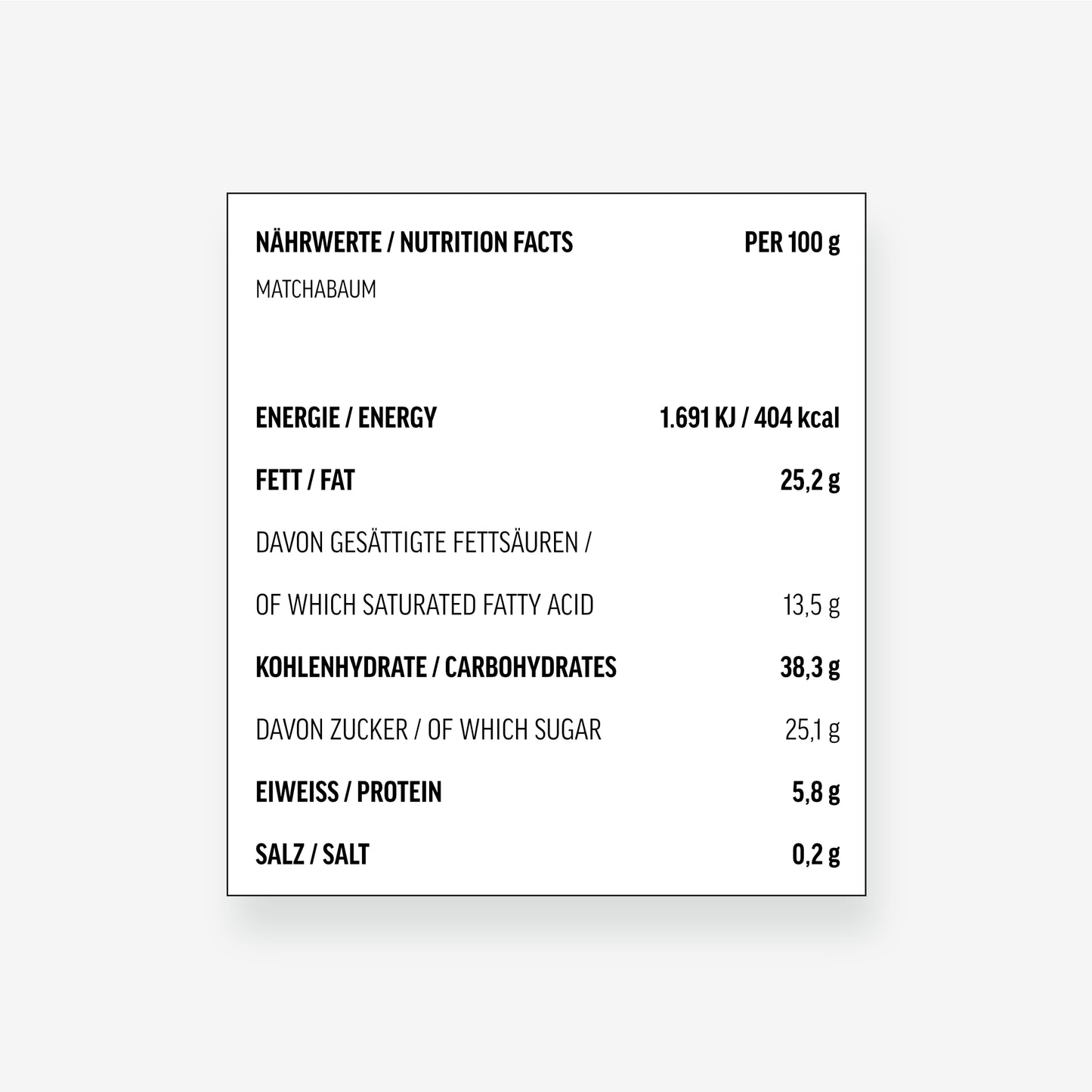 MATCHABAUM Baumkuchen